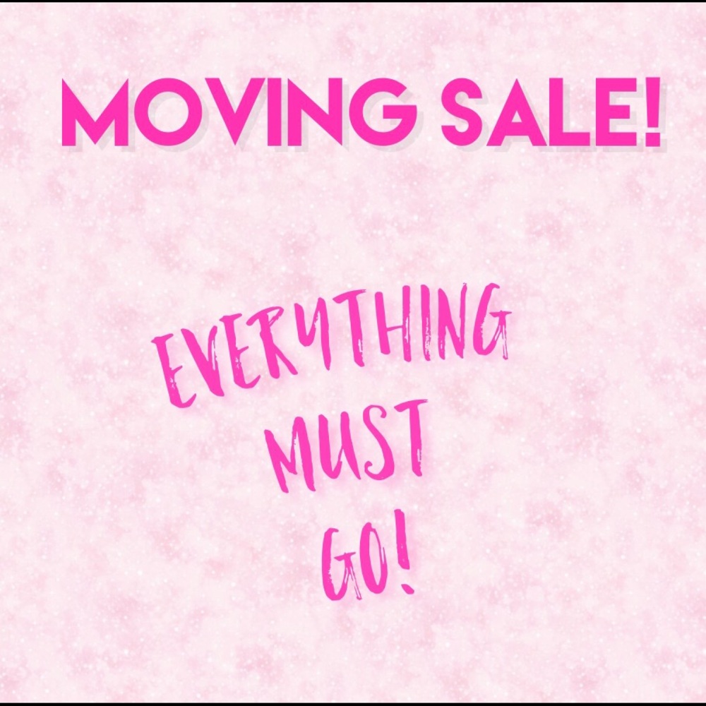 🚚Moving at the end of May! Everything’s gotta go!
